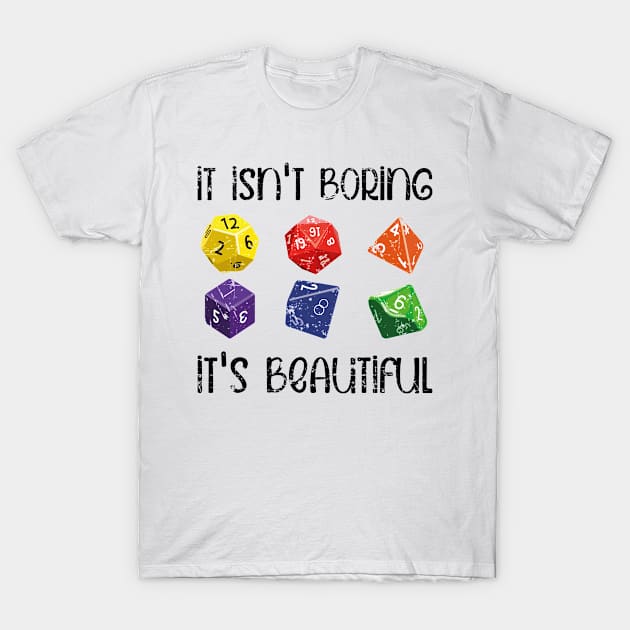 RPG Cube role playing game T-Shirt by Tom´s TeeStore